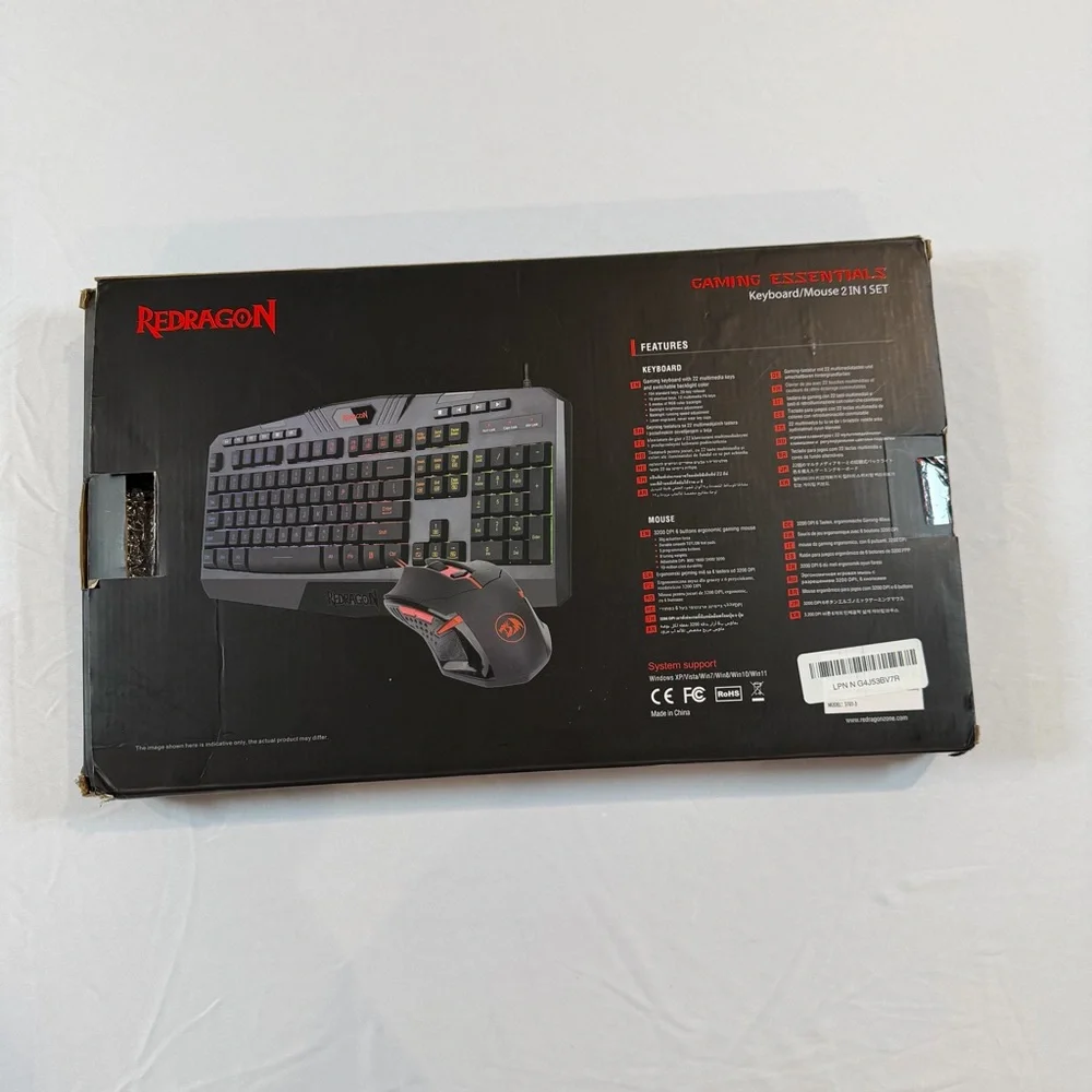 Gaming Essentials Keyboard /mouse 2 In 1 Set Hight-speed High-control High Respo